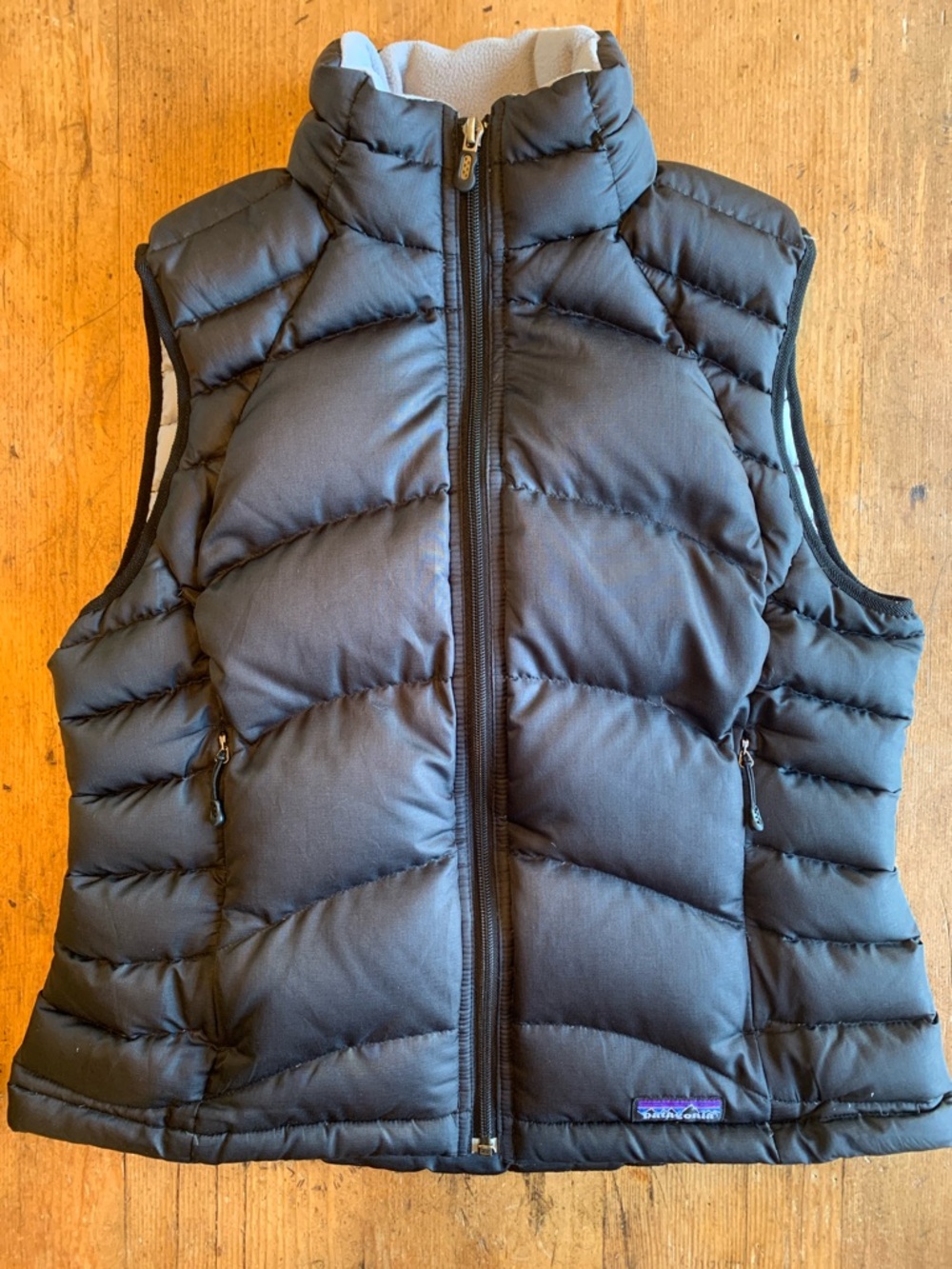 Patagonia Black Quilted Down Vest